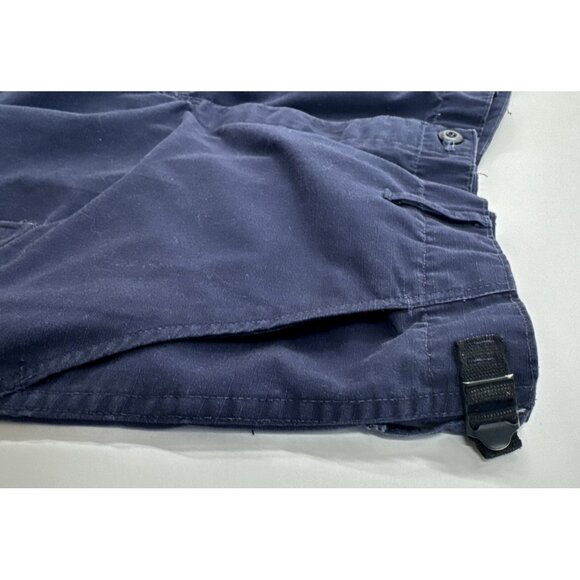 Propper Cargo Pants Mens XL 42x31 Blue Tactical Paratrooper Ripstop Utility Y2K - Picture 6 of 16